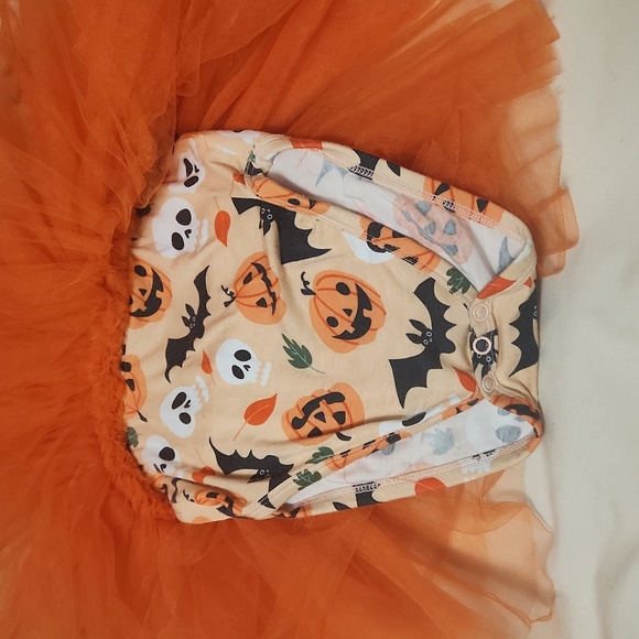 Bamboo Bodysuit Tulle Dress - Picture 2 of 3